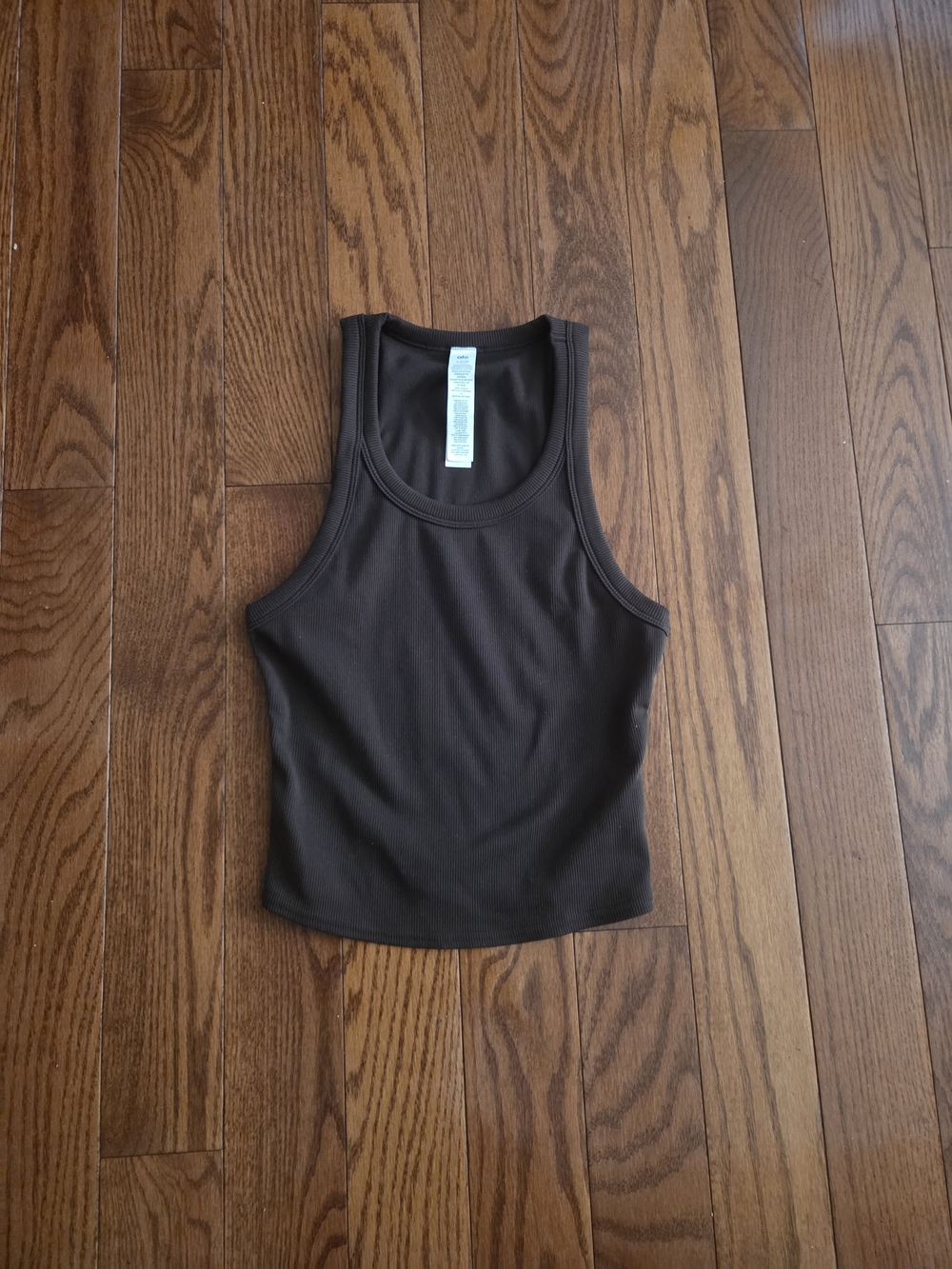 ALO Yoga Black Racerback Tank